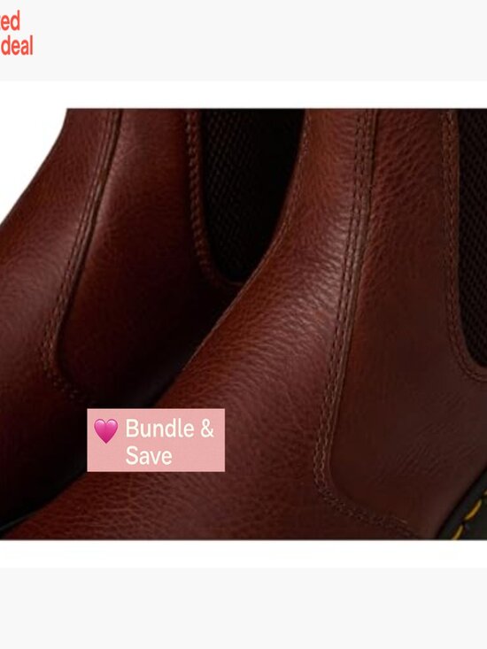 Chelsea Boots - Dr. Martens 2976 Unisex Ambassador Leather Pull-On Ankle Boots main image 7